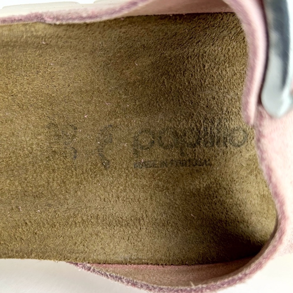 Birkenstock Papillio Arizona Platform Suede Leather Sandal EU 39 US 8 - Picture 12 of 14